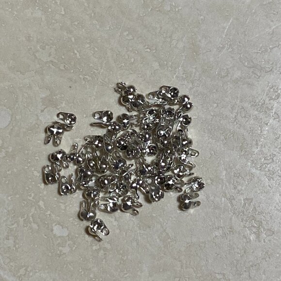 3/$10, Small Wire End Crimp, Cord End for DIY Jewelry Making - Picture 1 of 5
